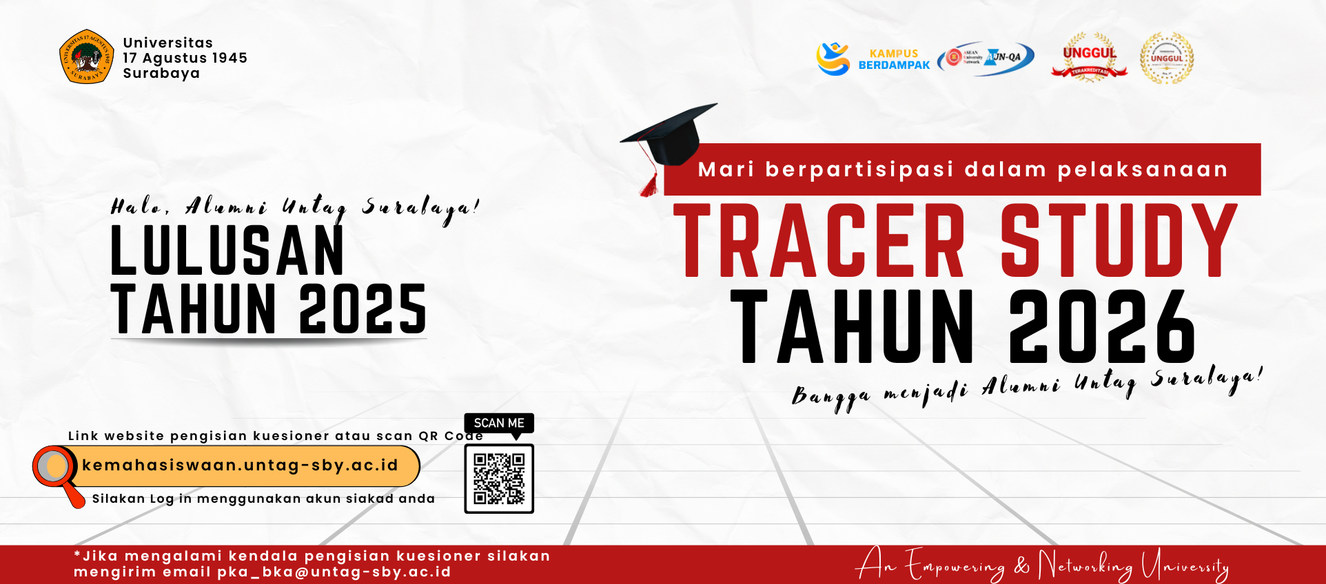 Pelaksanaan Tracer Study Tahun 2026